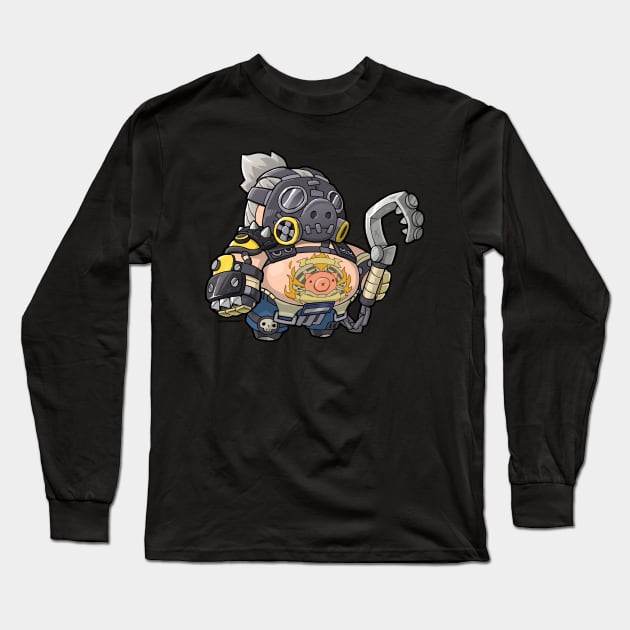 Lil Piggy Apolypse Long Sleeve T-Shirt by fallerion